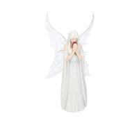 Nemesis Now B2798G6 Love Remains Anne Stokes Figurine 26cm White, Resin