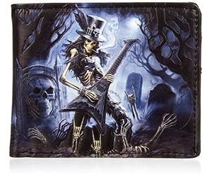 Nemesis Now B3131H7 Play Dead James Ryman Wallet 10cm Black, PU