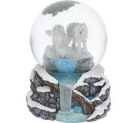 Nemesis Now B3652J7 Warriors of Winter Lisa Parker Snowglobe 14.5cm White, Resin