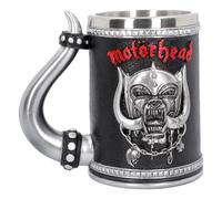 Nemesis Now B4121M8 Motorhead Tankard Mug 14cm Black, Resin w/Stainl (US IMPORT)