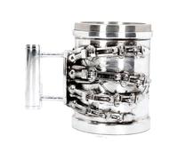 Nemesis Now B4656N9 Terminator 2 Tankard 17cm, Resin w/Stainless Steel Insert, S