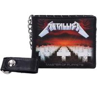 Nemesis Now Wallet – Master Of Puppets (Embossed with Chain) Black PU, 11 cm