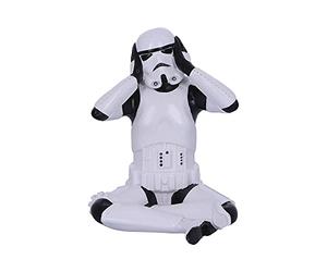 Nemesis Now B4893P9 Original Stormtrooper Three Wise Sci-Fi Hear No Evil, Multicolour, One Size