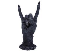Nemesis Now B5159R0 Baphomet's Horns Horror Hand Figurine, polyresin, Black and