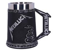 Nemesis Now B5220R0 Officially Licensed Metallica Black Album Tankard, 14.5cm
