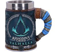 Nemesis Now Assassin's Creed Valhalla Tankard – Licensed Resin with Stainless Steel, 15.5cm