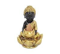 Nemesis Now Baby Buddha Backflow Incense Burner 10.3cm, Gold