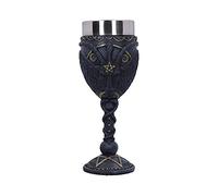 Nemesis Now Baphomet Goblet 20cm Black, Resin w/stainless steel insert, One Size