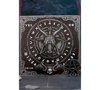Nemesis Now Baphomet Spirit Board 38.5cm, Wood, Black, Baphomet Sabbatic Goat Head, Spirit of Baphomet, Made of Wood, Hand-Painted