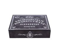 Nemesis Now Black and White Spirit Board and Planchette Jewellery Storage Box with Mirror, MDF, One Size