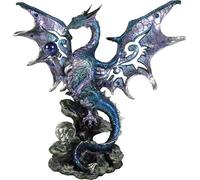 Nemesis Now Blue Dragon Protector Figurine 26cm Blue
