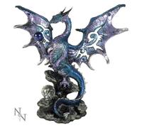 Nemesis Now Blue Dragon Protector Figurine 26cm Blue