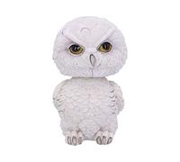 Nemesis Now Bobhoot Snowy Owl Bobble Head Figurine, Polyresin, White