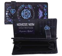 Book of Shadows Embossed Coin Purse, Gothic Style, 19 cm x 10 cm x 3 cm