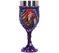 Nemesis Now Borderlands 4 Lilith Goblet 19.6cm - Officially Licensed Gaming Drinkware Siren Collectible Resin Goblet with Stainless Steel Insert