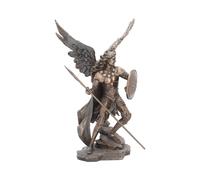 Nemesis Now Bronzed Archangel Raphael Religious Warrior 35cm