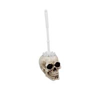 Nemesis Now Brush with Death Skull Toilet Brush Holder 16.4cm