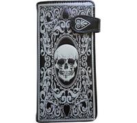 Nemesis Now C3550J7 Skull Tarot Purse 19cm Black, PU, 18.5cm