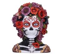 Nemesis Now Calavera Catrina 32cm, Resin, Red, Day of the Dead Figure, Red Day of the Dead Ornament, Collectable Day of the Dead Giftware, Cast in the Finest Resin, Expertly Hand-Painted