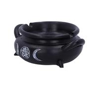 Nemesis Now Cauldron Bubble Incense Burners, 13cm (Set of 6), Black
