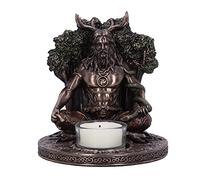 Nemesis Now Cernunnos Tealight Holder 13.5cm, Bronze, D5683U1