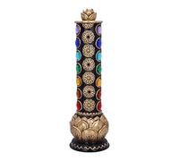 Nemesis Now Chakra Totem Incense Burner, Gold, 31cm