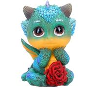 Nemesis Now Cinders, Cute Baby Dragon Figurine, 8cm, Gift Box
