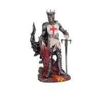Nemesis Now Fantasy Knight Statue - 12.5 in, Hand-Painted Resin, Figurines for Collectors, Fans of Knights, and Home Decor - Cinders of Glory