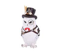 Nemesis Now Cogsmiths Owl 23.5cm, White, One Size