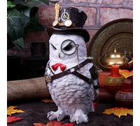 Nemesis Now Cogsmiths Owl 23.5cm, White, One Size