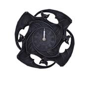 Nemesis Now Creatures of the Night Bat Clock 22cm, Black