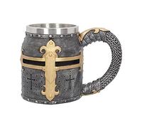 Nemesis Now Crusader Tankard Mug 16cm Grey