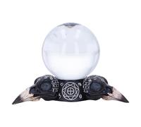 Nemesis Now Crystal Ball & Holder, Resin, Black, 15cm