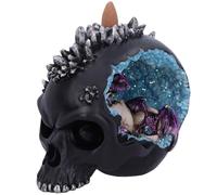 Nemesis Now Crystal Hatchlings Backflow Incense Burner 14cm, Blue