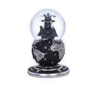 Nemesis Now Cult Cuties Baphoboo Snow Globe 18.5cm, Resin, Black, Baphoboo Snow Globe, Baby Baphomet Giftware, Perfect For Any Macabre Collection, Cast in the Finest Resin, Expertly Hand-Painted