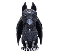 Nemesis Now Cult Cuties Griffael 10.7cm, Resin, Black, Cult Cuties Griffin Figurine, Scarily Adorable Griffin Figurine, Silver Detailing, Cast in the Finest Resin, Lovingly Hand-Painted