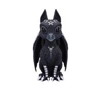 Nemesis Now Cult Cuties Griffael Raven Gryphon Figurine, 26 cm | Gothic Bird Monster Statue, Occult Fantasy Decor Collectible Gift