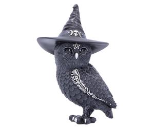 Nemesis Now Cult Cuties Owlocen Figurine 13.5cm, Resin, Black, Small Owlocen Owl