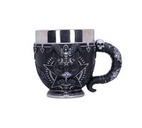 Nemesis Now Cup Pinkys Up Cult Cuties Pawzuph Black Hand-Painted Drinking Gift