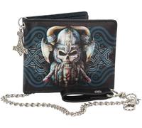 Nemesis Now Danegeld Viking Wallet 11cm - Skull Design Wallet with Chain and Card Slots