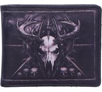 Nemesis Now Dark Augury Wallet, Unisex, Bifold Style, Compact Design, 12 cm x 1
