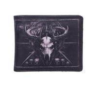 Nemesis Now Dark Augury Wallet, Unisex, Bifold Style, Compact Design, 12 cm x 10 cm