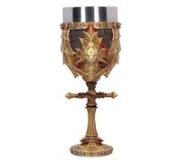 Nemesis Now Dark Souls Ornstein Goblet 15.5cm, Resin, Gold, Officially Licensed Dark Souls Merch, Dark Souls Trilogy Wine Cup, Stainless Steel Insert, Cast in The Finest Resin, Expertly Hand-Painted