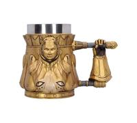 Nemesis Now Dark Souls Smough Tankard 15.5cm, Gold, Stainless Steel Insert | Resin, Officially Licensed Dark Souls Merch, Dark Souls Trilogy Beer Mug, Cast in The Finest Resin, Expertly Hand-Painted