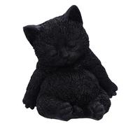 Nemesis Now Daydream 13cm, Black, Cat Figure, Collectable Giftware | Resin, Black Cat Ornament, Cast in the Finest Resin, Expertly Hand-Painted