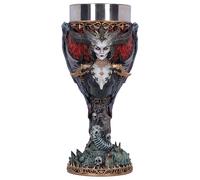 Nemesis Now Diablo® IV Lilith Goblet 19.5cm, Resin, Officially Licensed Diablo Merchandise, Lilith Design, Diablo Drinks Cup, Cast in the Finest Resin, Expertly Hand-Painted, Removable Insert