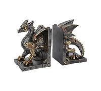Nemesis Now Dracus Machina Bookends 27cm, Bronze