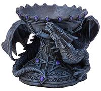 Nemesis Now Dragon Beauty Crystal Ball Holder Anne Stokes 18cm, Grey
