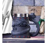 Nemesis Now Dragon Coil Tankard BLACK Japanese Style Fantasy Gothic Gift 16cm