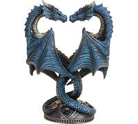 Nemesis Now Dragon Heart Anne Stokes Candle Holder 28cm Blue
